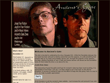 Tablet Screenshot of ancientsgate.com